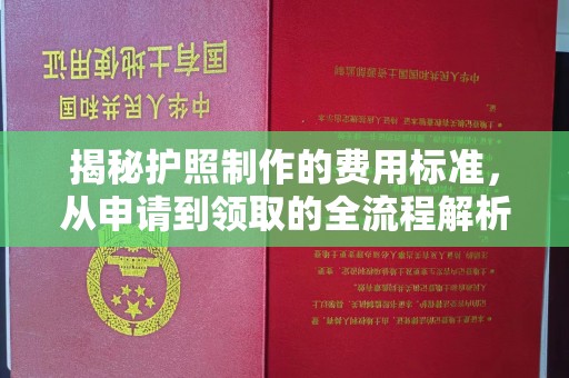 寻乌揭秘护照制作的费用标准，从申请到领取的全流程解析